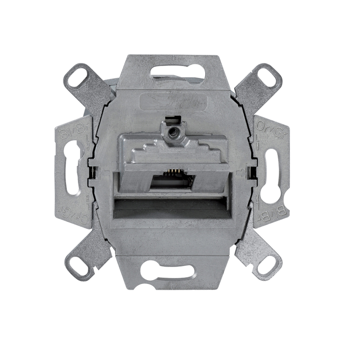 Компьютерная розетка MERTEN MTN4530-0000 RJ45 8 конт. кат.6