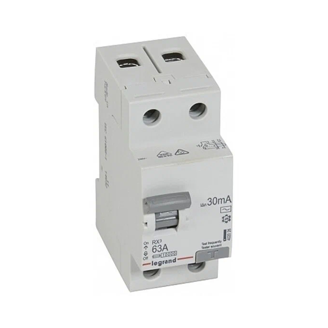 ВДТ Legrand 402026 2П 63А АC RX3 30мA