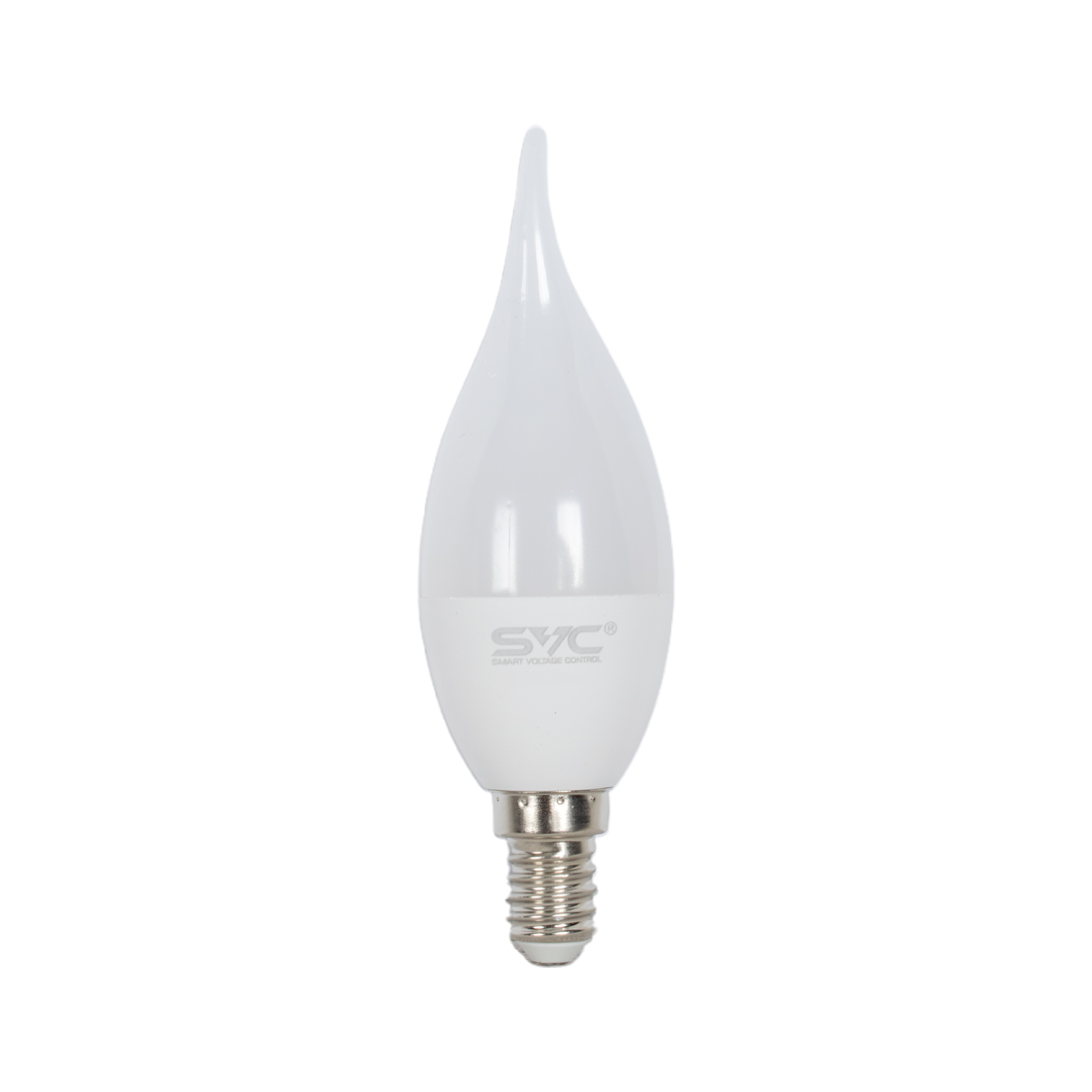 Лампа светодиодная SVC LED CB35-9W-E14-6500K Свеча на ветру Холодный