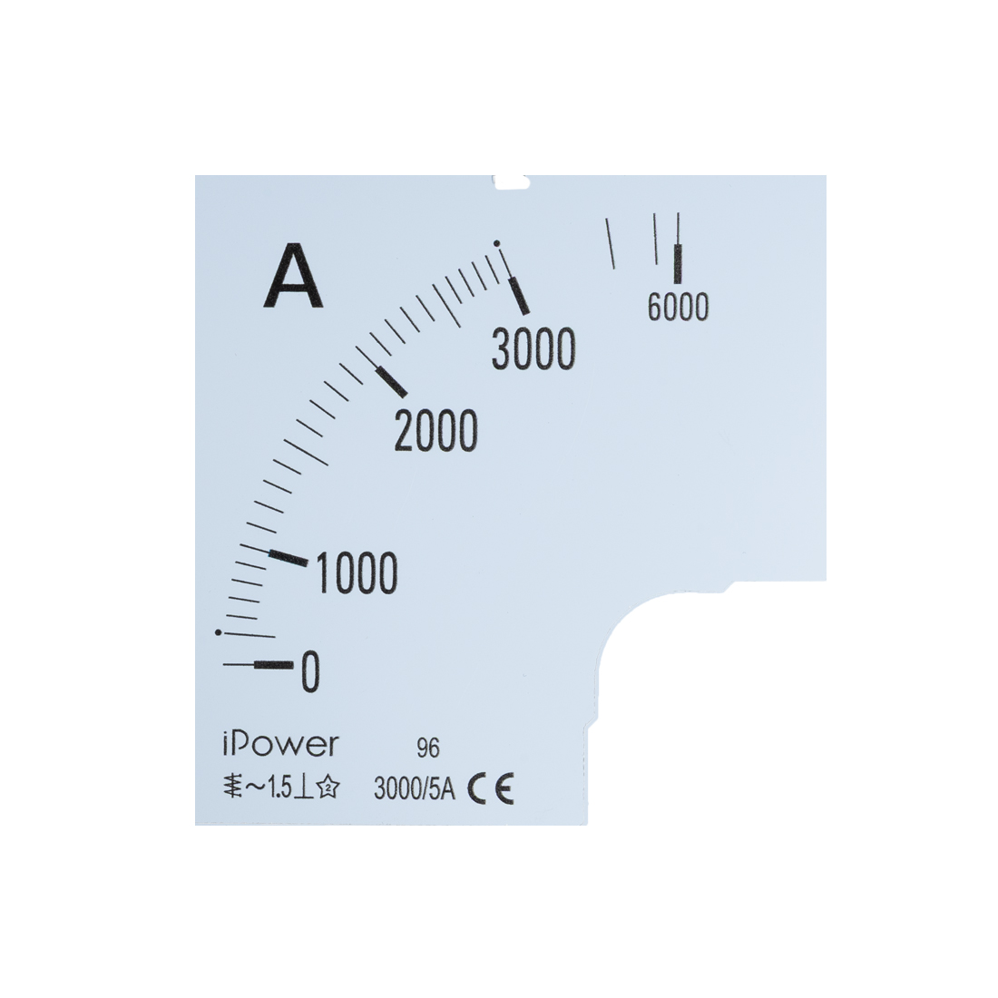 Шкала для амперметра iPower 3000/5