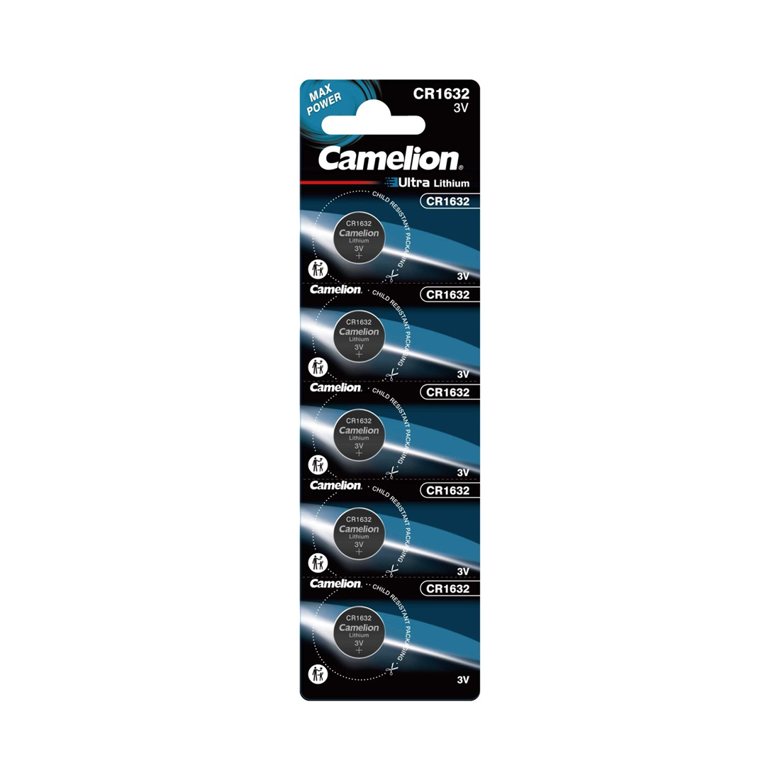 Батарейка CAMELION Lithium CR1632-BP5