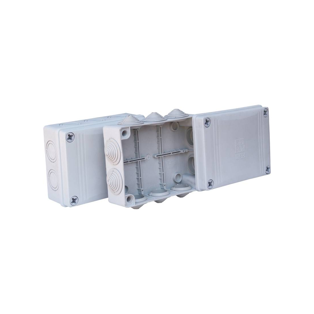 Коробка распаячная KSC 11-308а 140х190х55 для открытого монтажа IP55