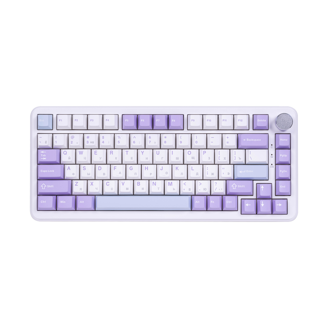 Клавиатура Ajazz AK820 MAX Magnetic Switch Белый
