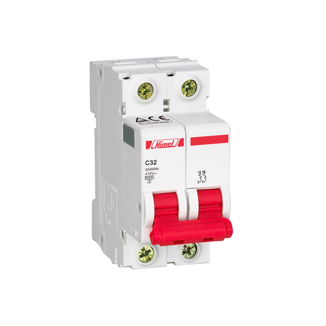 Автоматический выключатель Himel HDB3w 2Р 20А С 4,5кА
