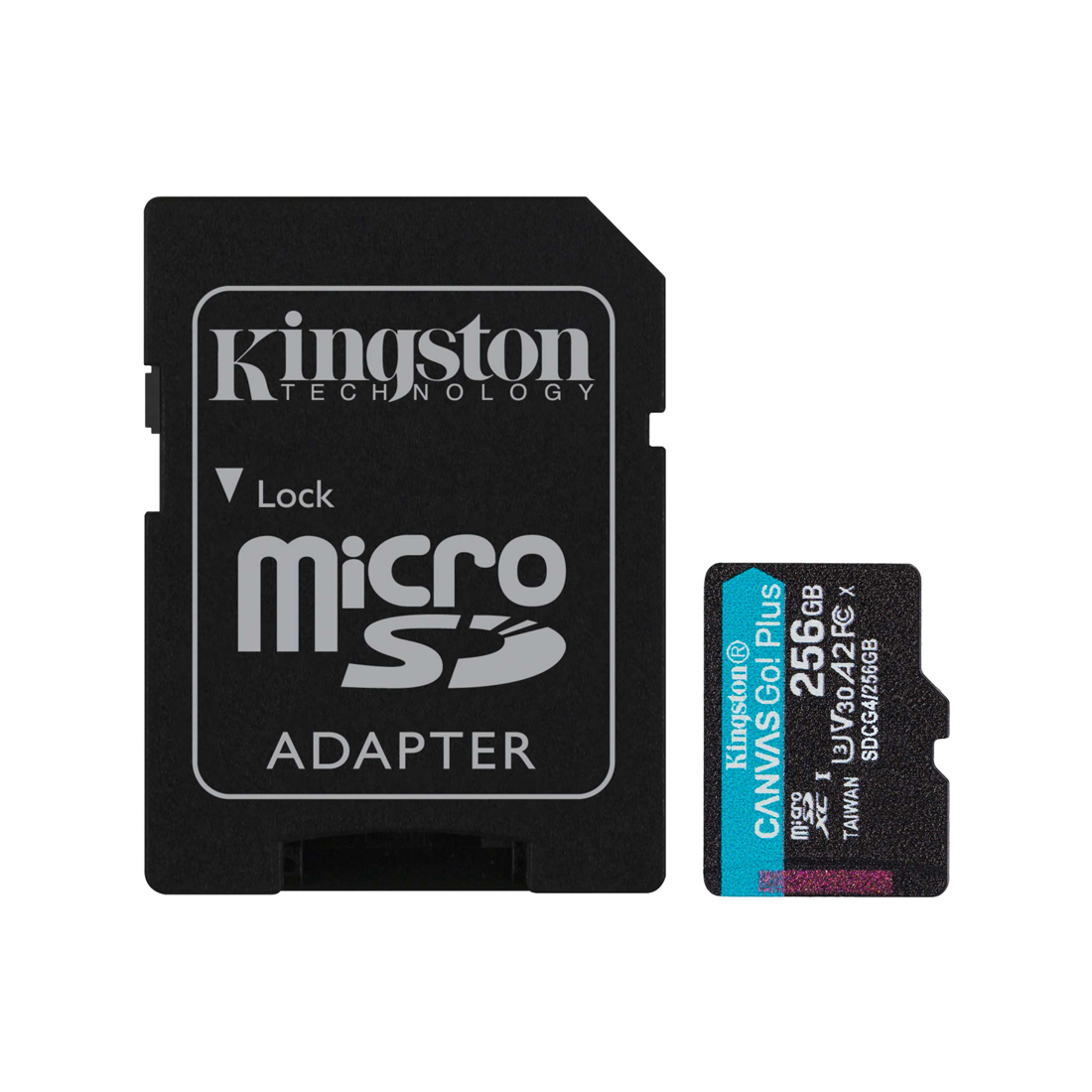 Карта памяти Kingston SDCG4/256GB Canvas Go Plus A2 U3 V30 256GB