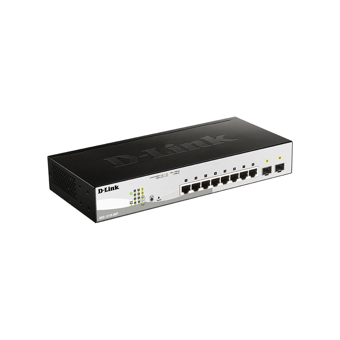Коммутатор D-Link DGS-1210-08P/G3A
