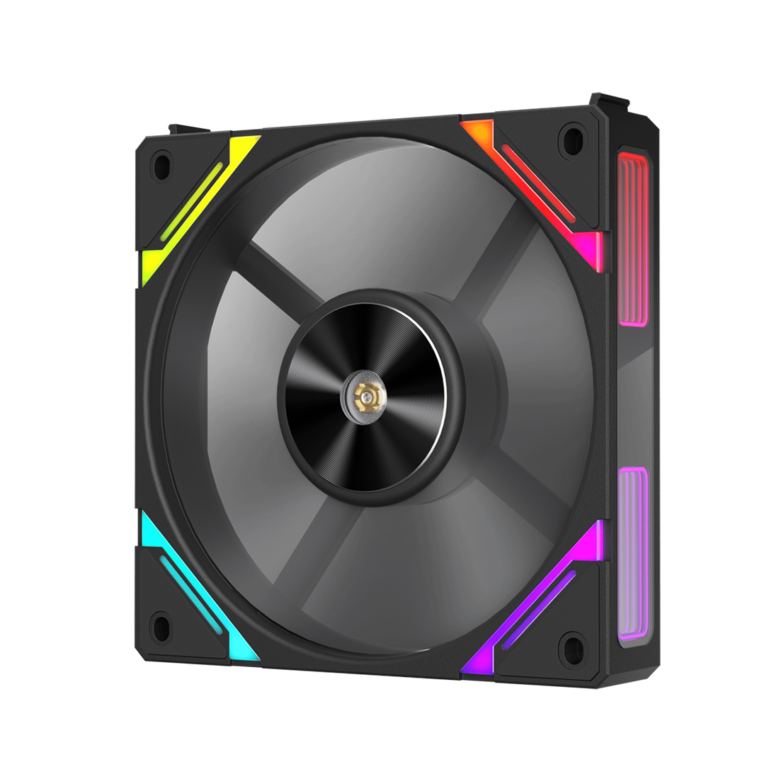 Комплект кулеров для компьютерного корпуса 1STPLAYER XF7 BLACK COMBO 3в1