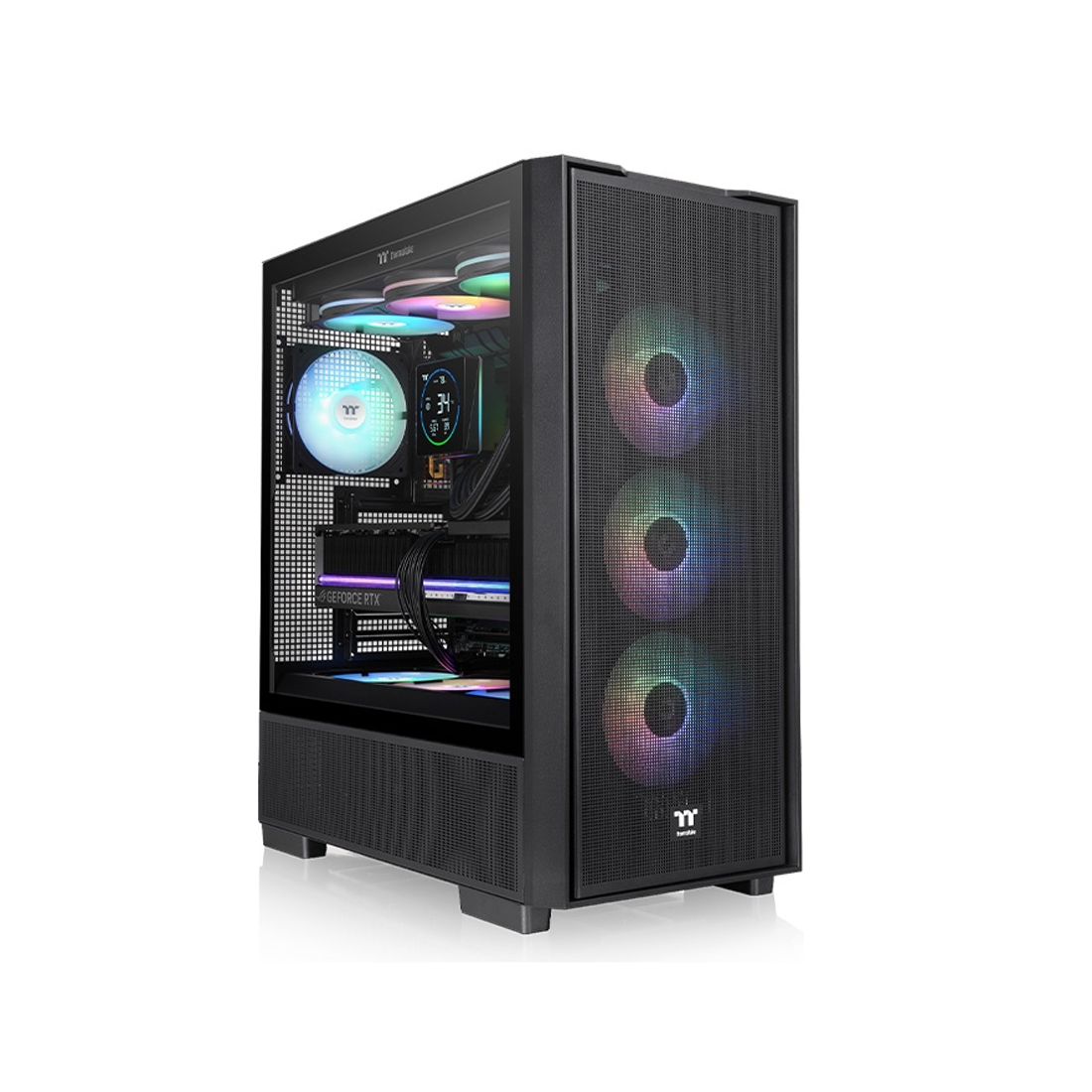 Компьютерный корпус Thermaltake S380 TG Black без Б/П