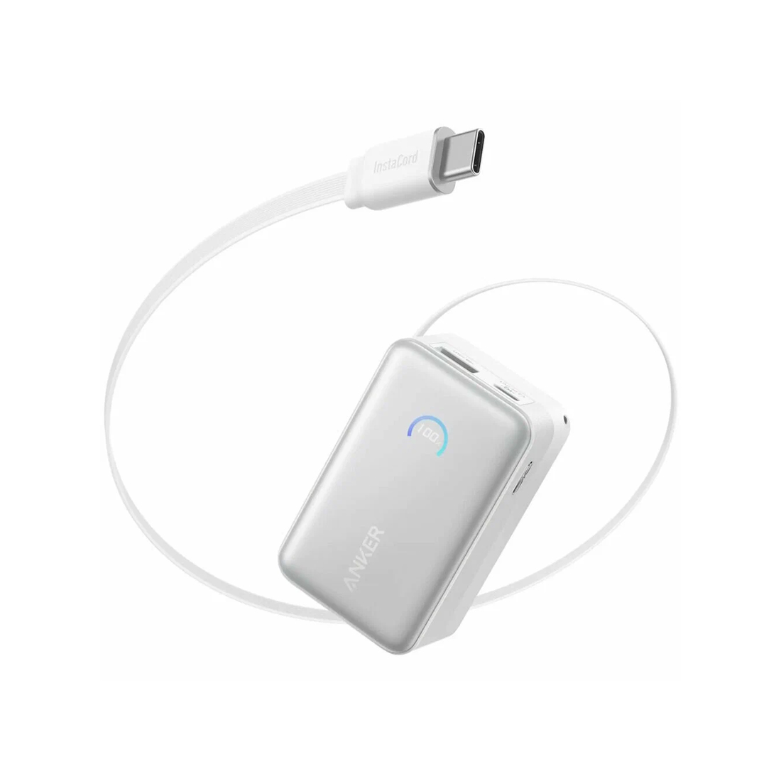 Портативный внешний аккумулятор Anker Nano 10000mAh 45W (A1638H21) Белый
